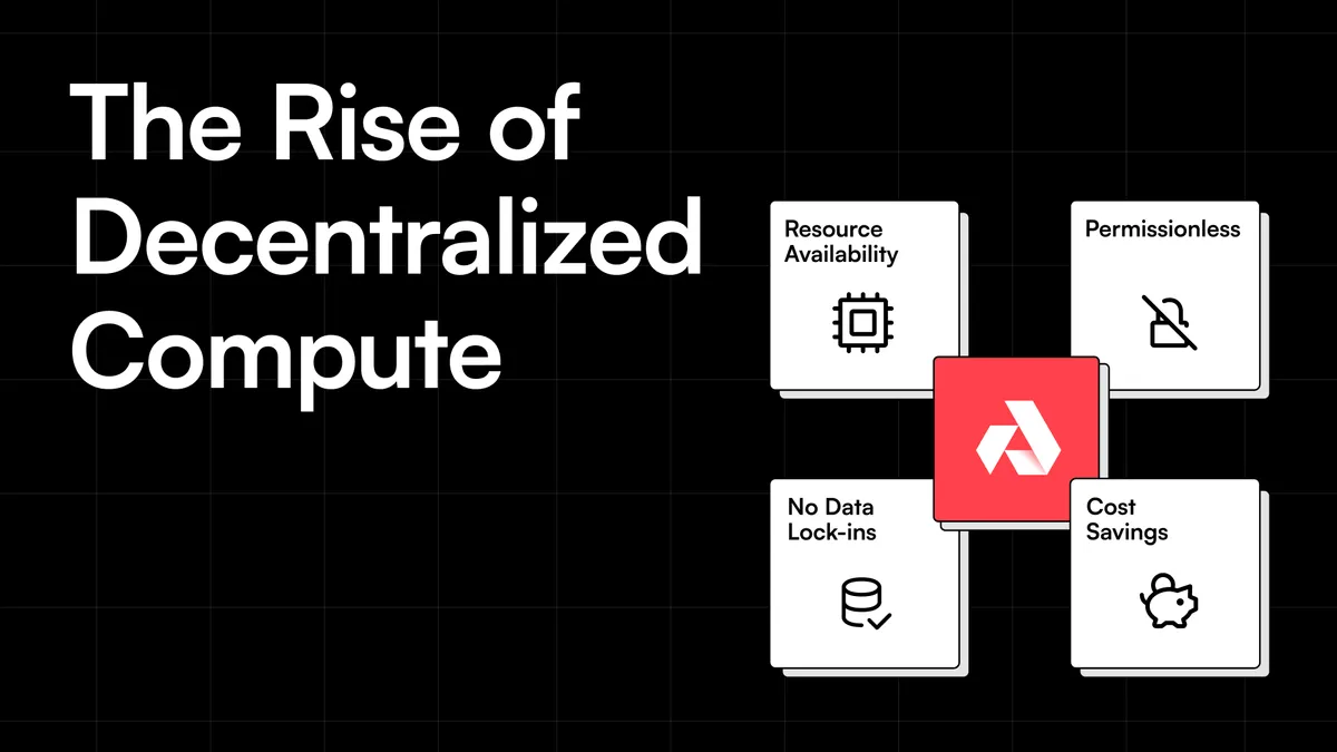 banner image for the post The Rise of Decentralized Compute