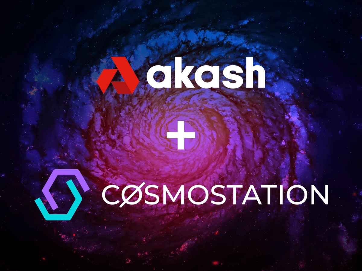 banner image for the post Akash Network Announces Integration Partnership with Cosmostation Wallet