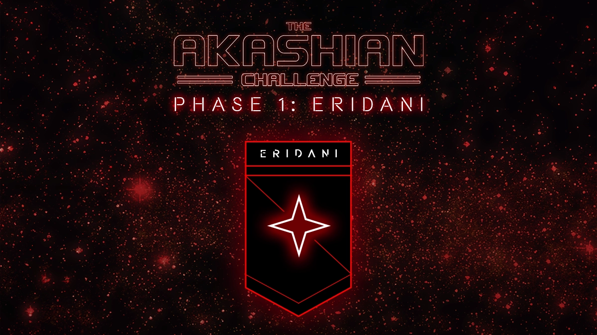 banner image for the post The Akashian Challenge  Phase 1: Eridani Release Announcement