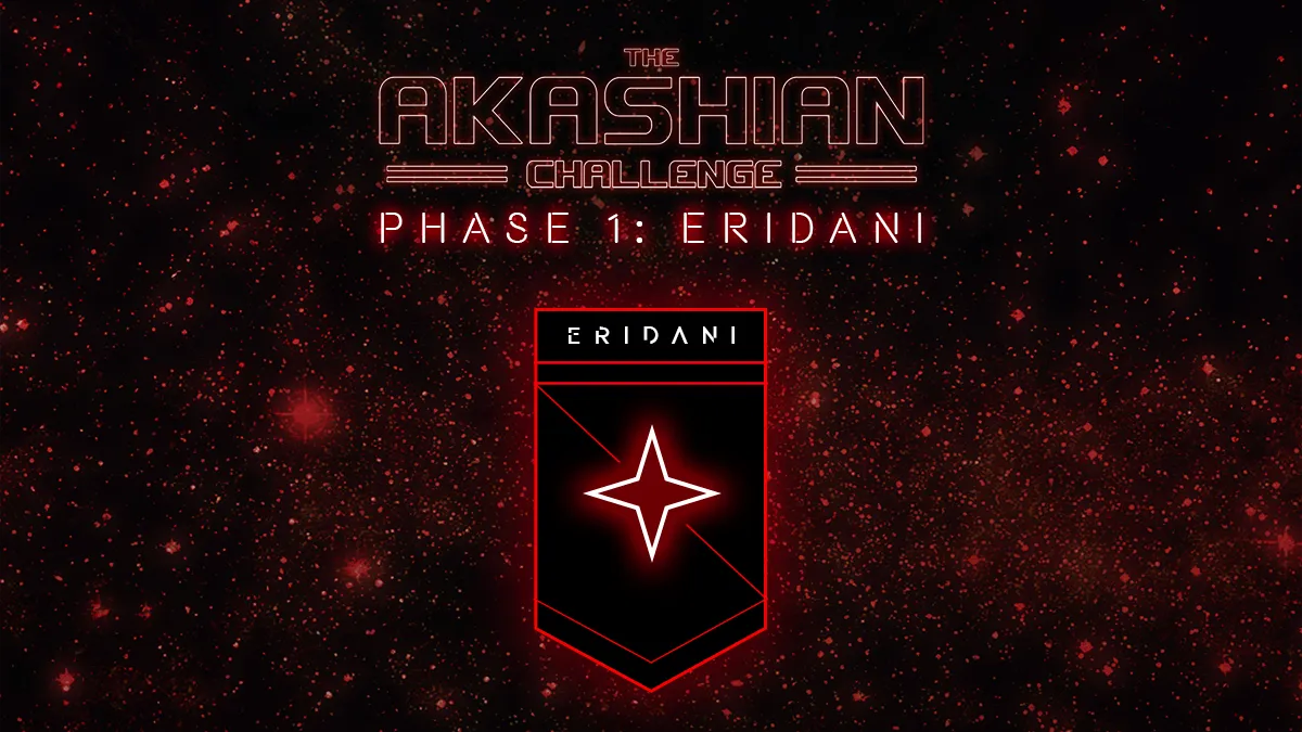 banner image for the post The Akashian Challenge  Phase 1: Eridani Release Announcement