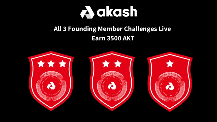 banner image for the post Announcing Our Third Founding Member Challenge!