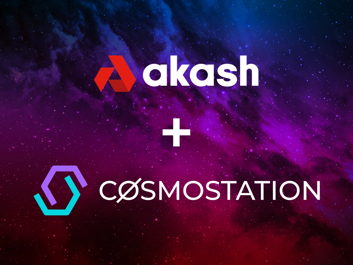 banner image for the post Akash Network to Transition from Lunie to Cosmostation Wallet