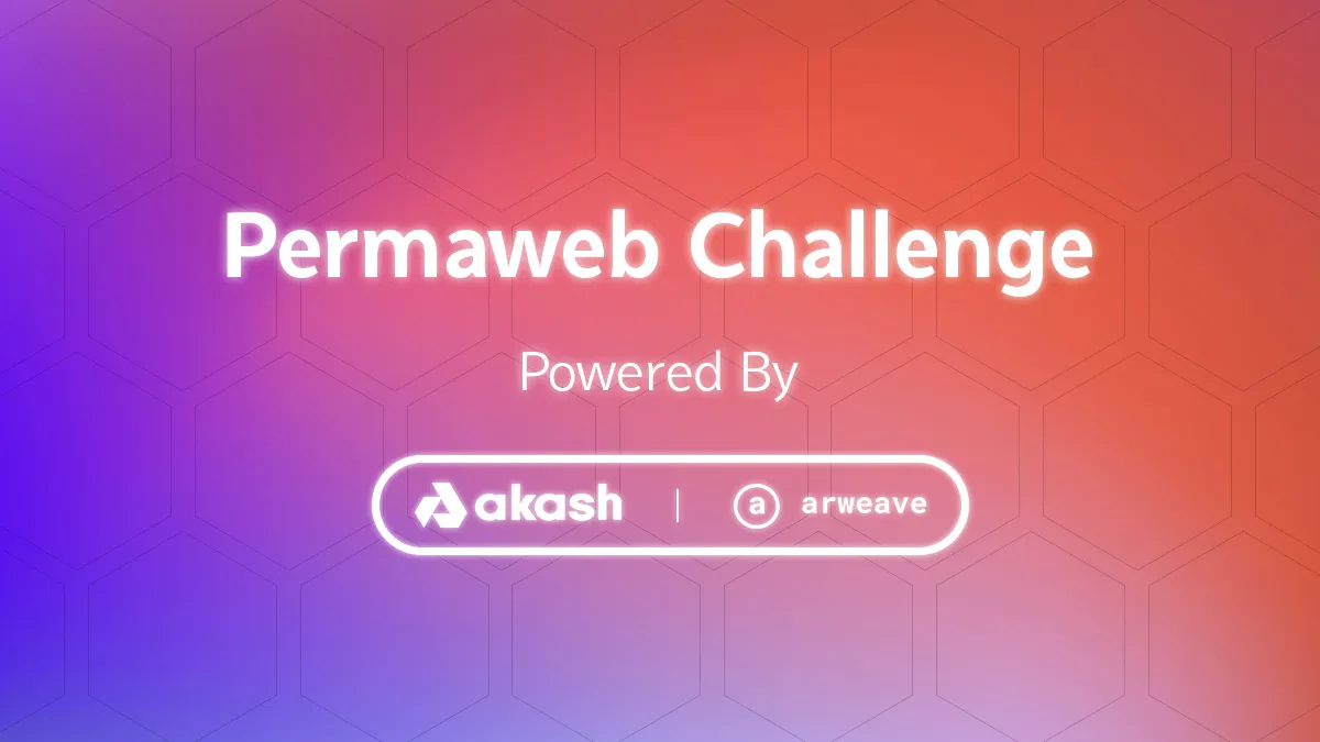 banner image for the post Introducing the Permaweb Hackathon
