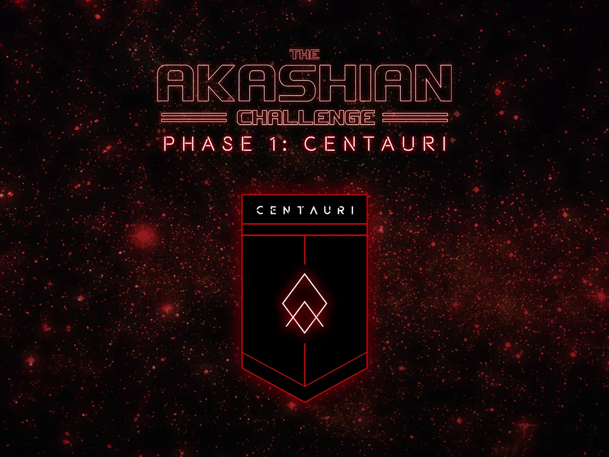 banner image for the post The Akashian Challenge  Phase 1: Centauri Release Update