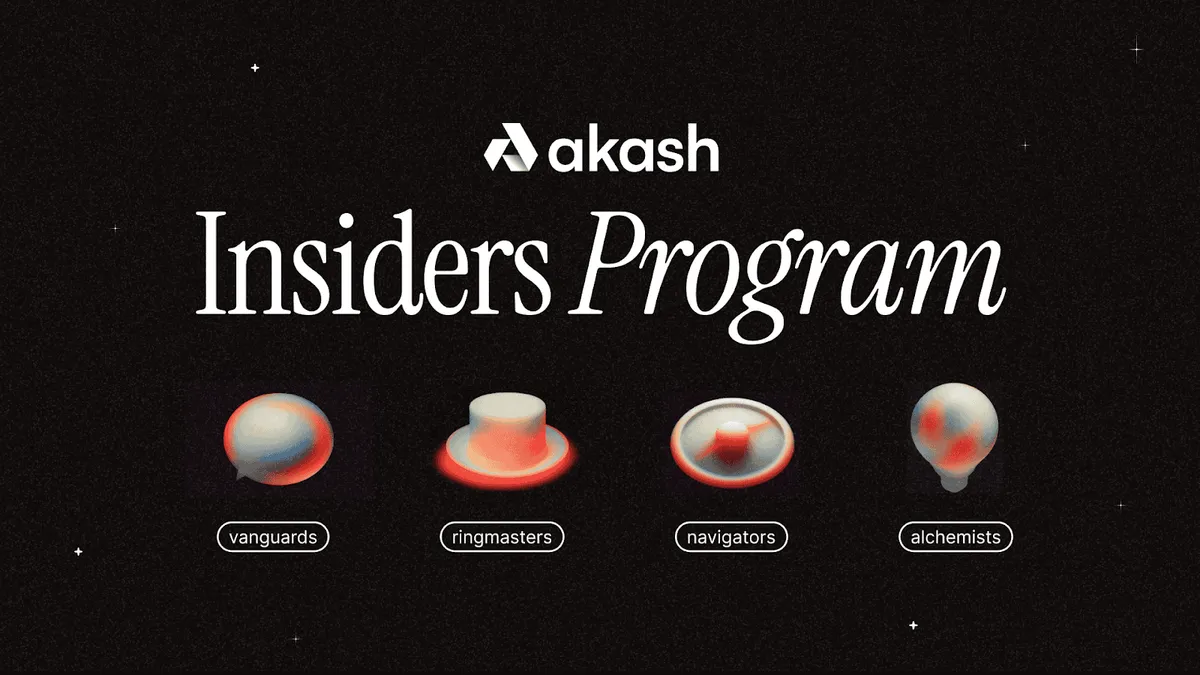 banner image for the post Akash Insiders: The Spice Must Flow