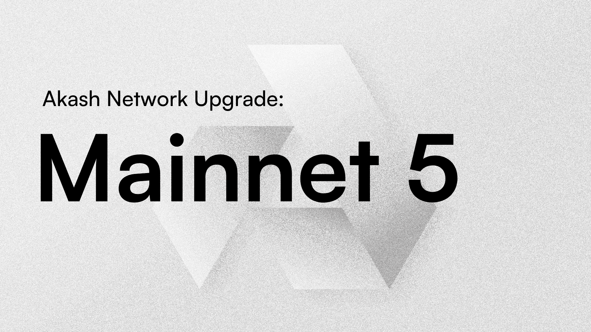 Mainnet 5: Upgrade instructions, release notes, and more
