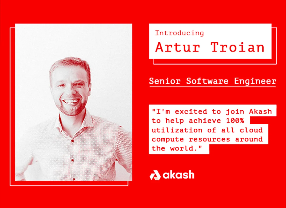 banner image for the post Introducing Artur Troian: Senior Software Engineer