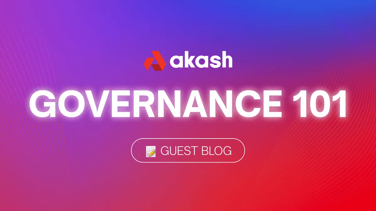 banner image for the post Governance 101