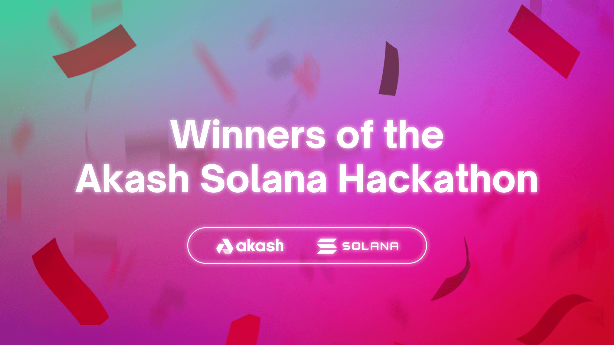 Winners of the Akash Solana Hackathon