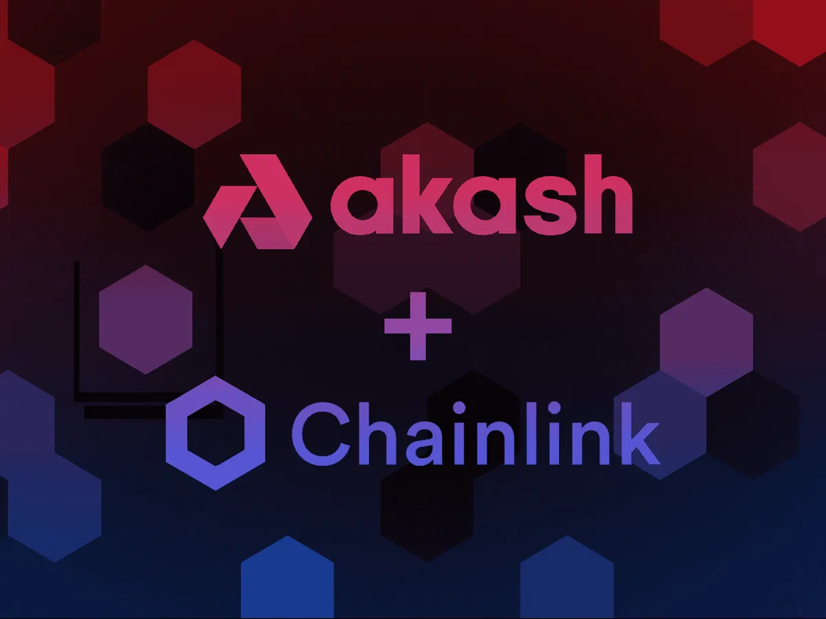 banner image for the post Akash Network to Integrate Chainlink Oracles to Power Pricing Data