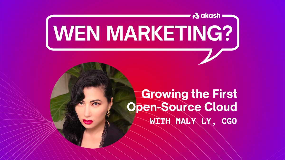 banner image for the post Wen Marketing? Growing the First Open-Source Cloud