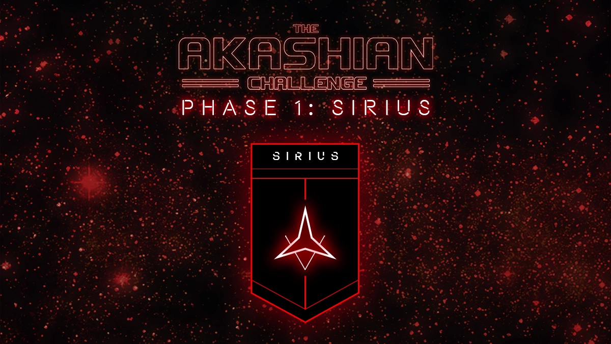 banner image for the post The Akashian Challenge  Phase 1: Sirius Release Update