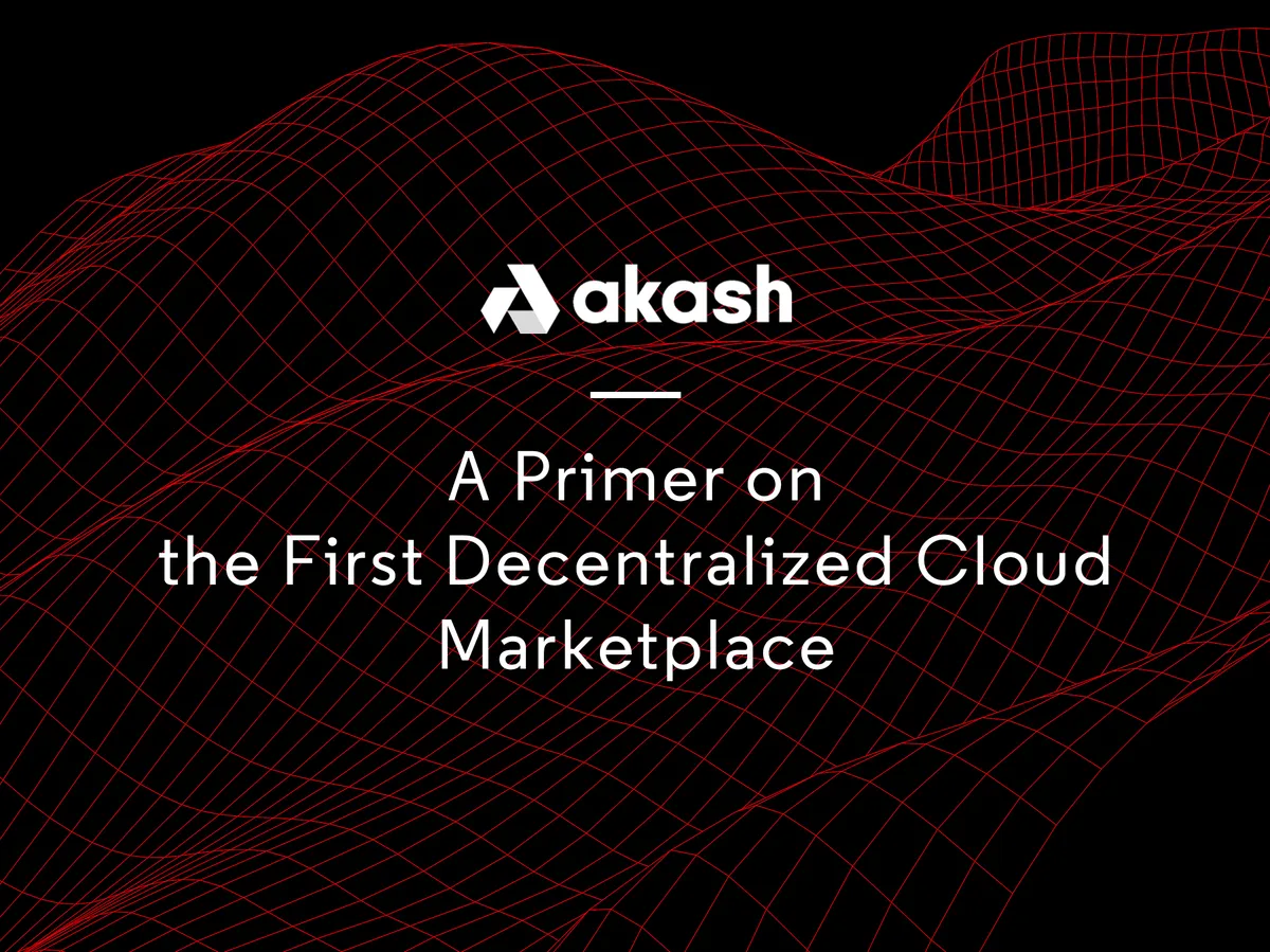 banner image for the post A Primer on the First Decentralized Cloud Marketplace