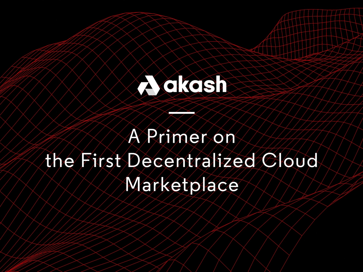 banner image for the post A Primer on the First Decentralized Cloud Marketplace