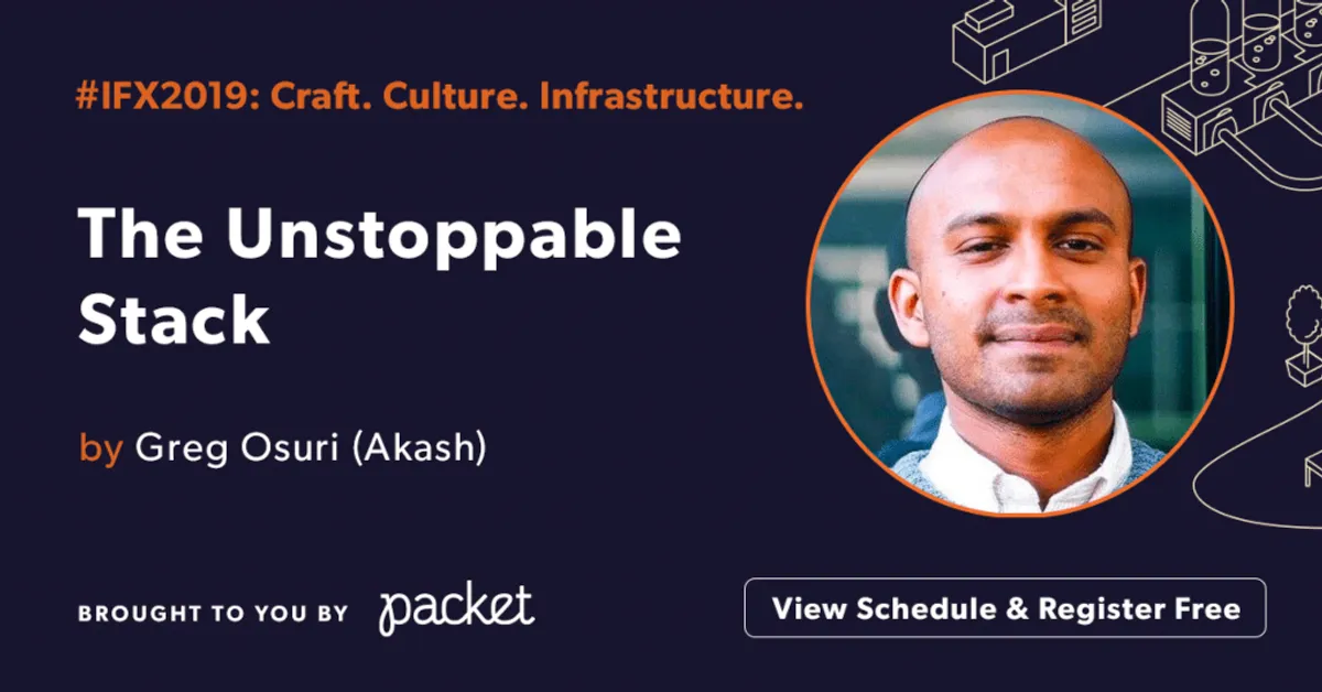 banner image for the post Don’t Miss The Unstoppable Stack at IFX2019