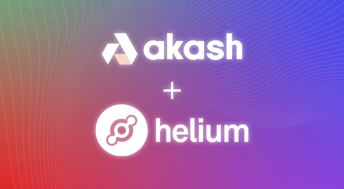 banner image for the post Akash Network Provides Decentralized Cloud to the Largest Internet of Things (IoT) Network, Helium