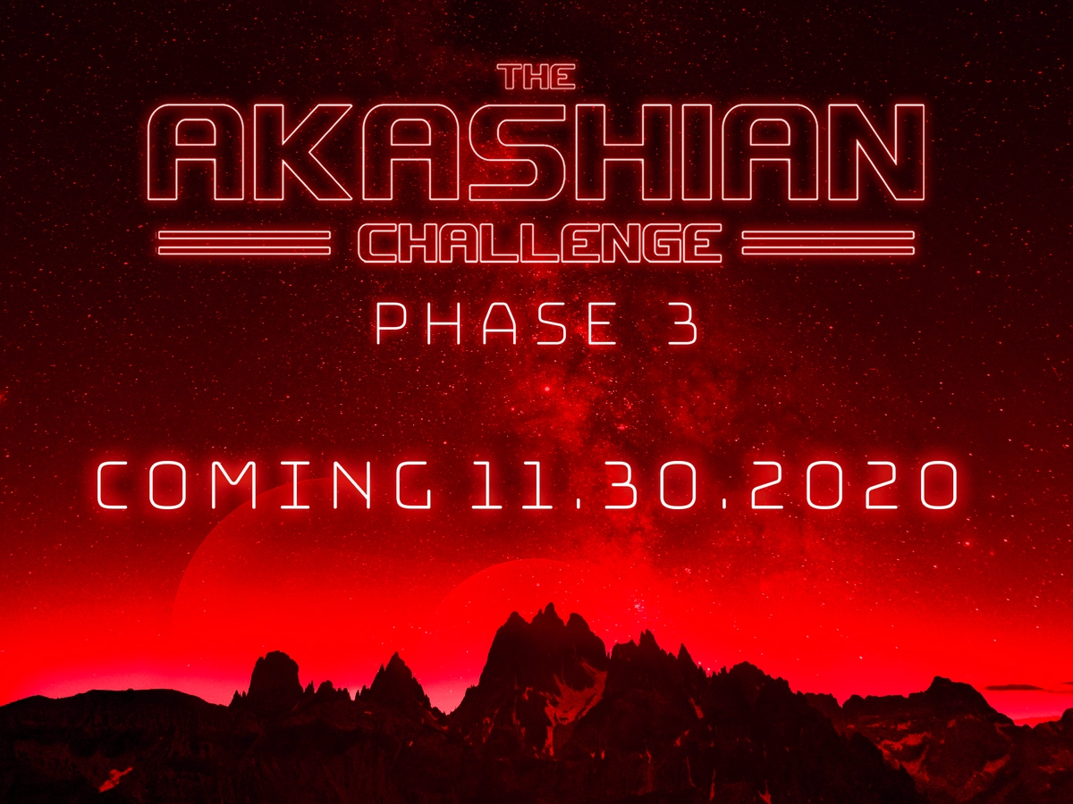 banner image for the post The Akashian Challenge Phase 3 Teaser