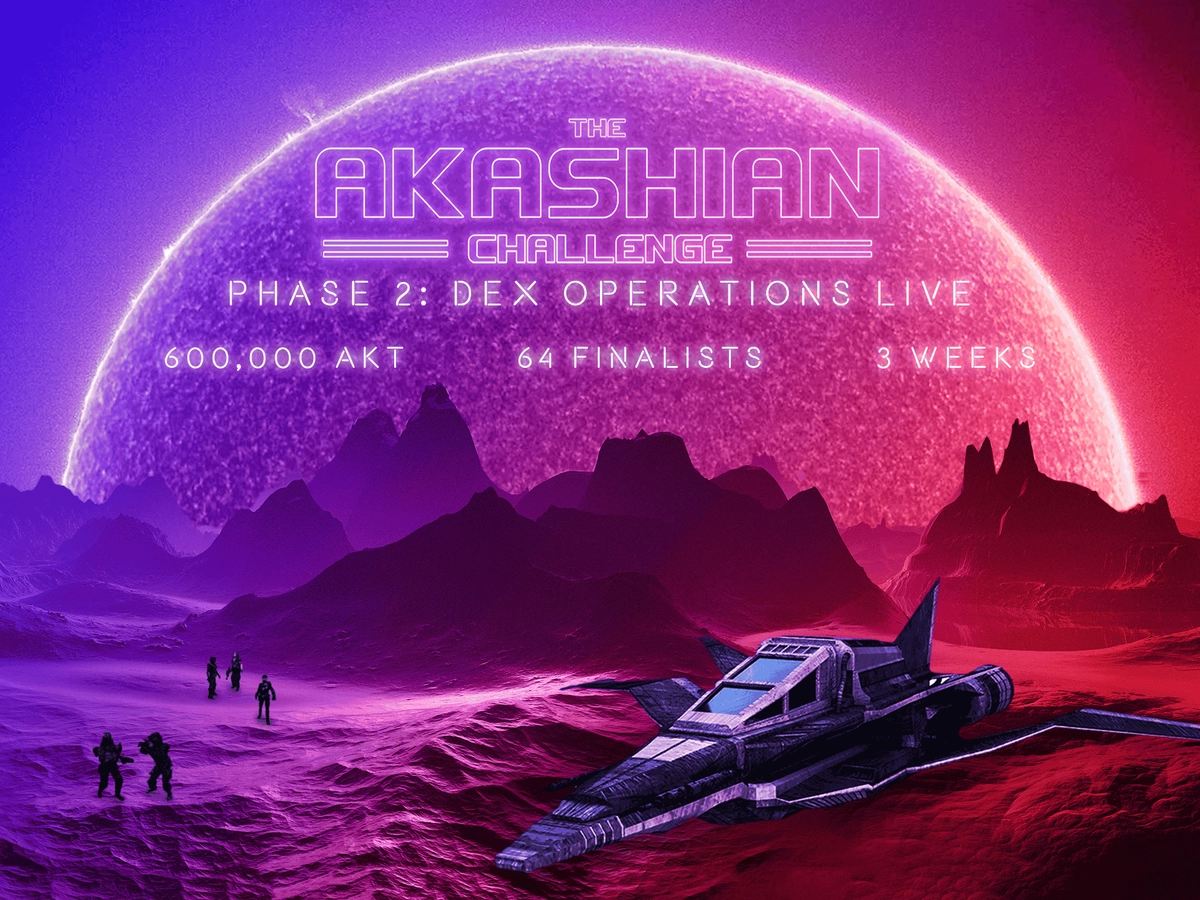 banner image for the post The Akashian Challenge Phase 2 is LIVE!