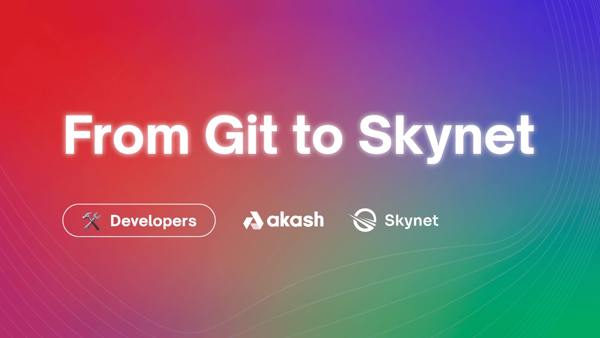 banner image for the post From Git to Skynet: How to Host Large Files on Sia