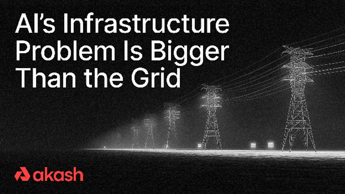 banner image for the post AI's Infrastructure Problem Is Bigger Than the Grid