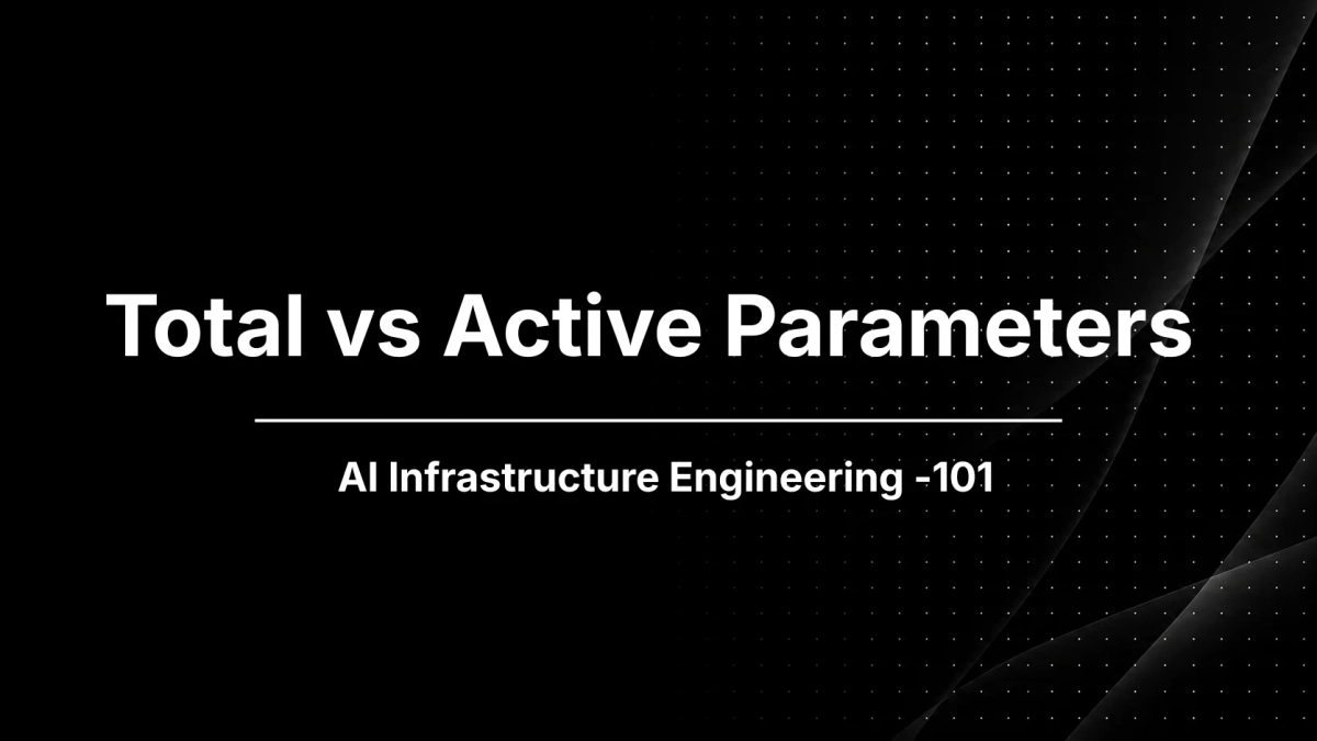 Banner image for the post Total vs Active Parameters: How Much GPU Memory Does an LLM Need?