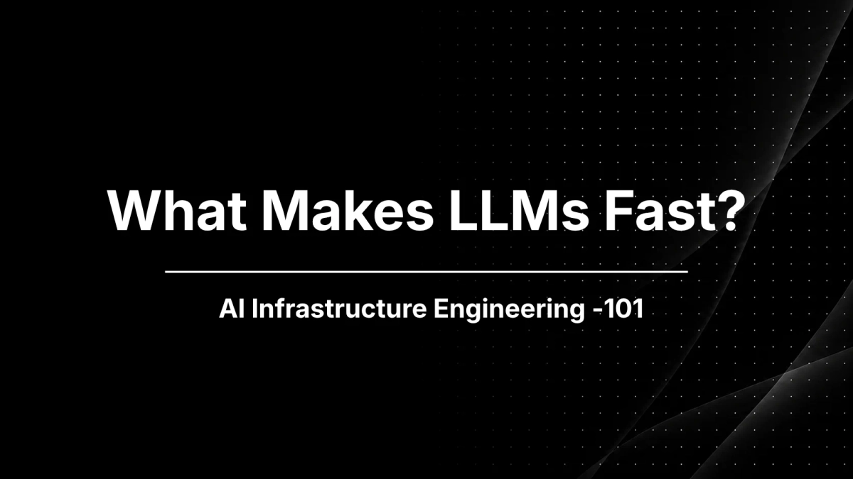 Banner image for the post What Actually Determines LLM Inference Speed in 2026?
