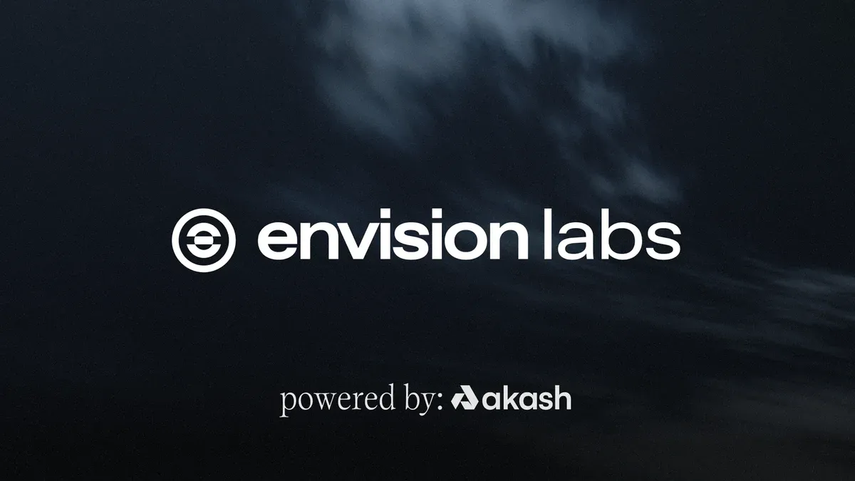 banner image for Envision Labs Accelerates Generative AI on Akash