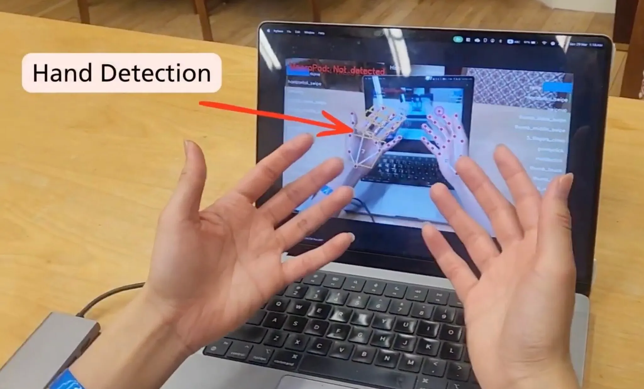 HandFlow smart glasses