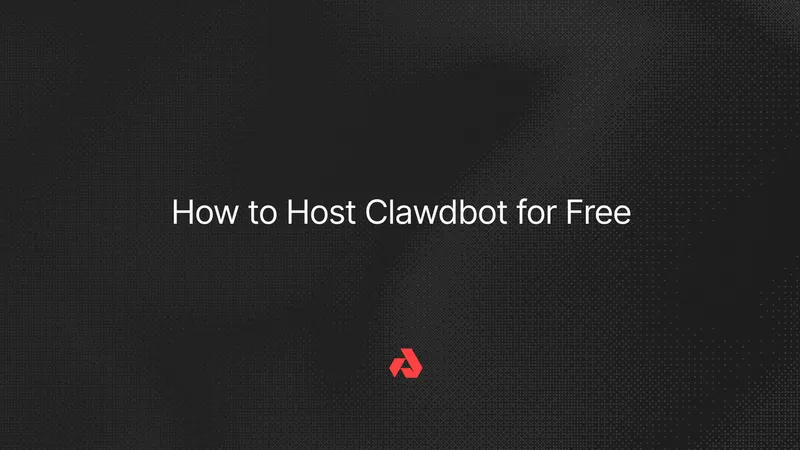 How to host clawdbot for free