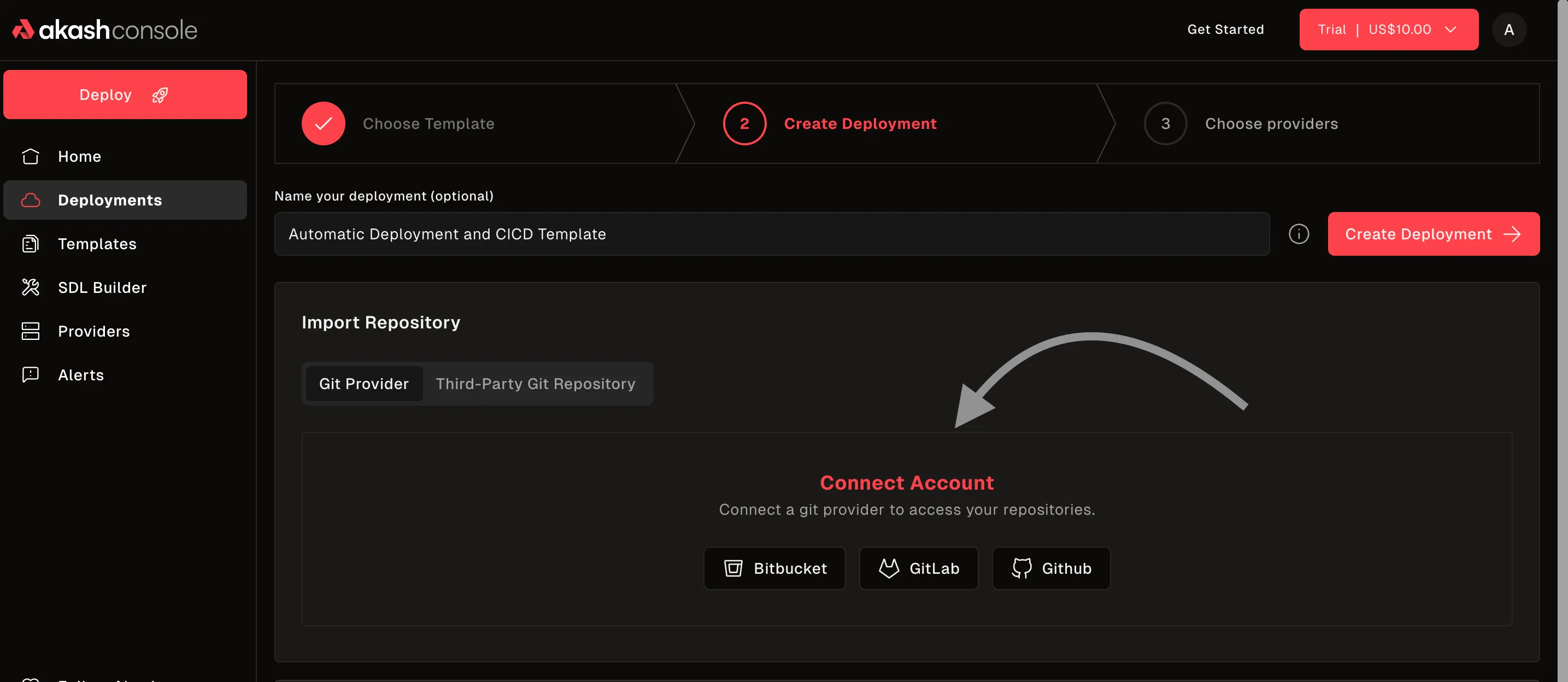 Repository Selection