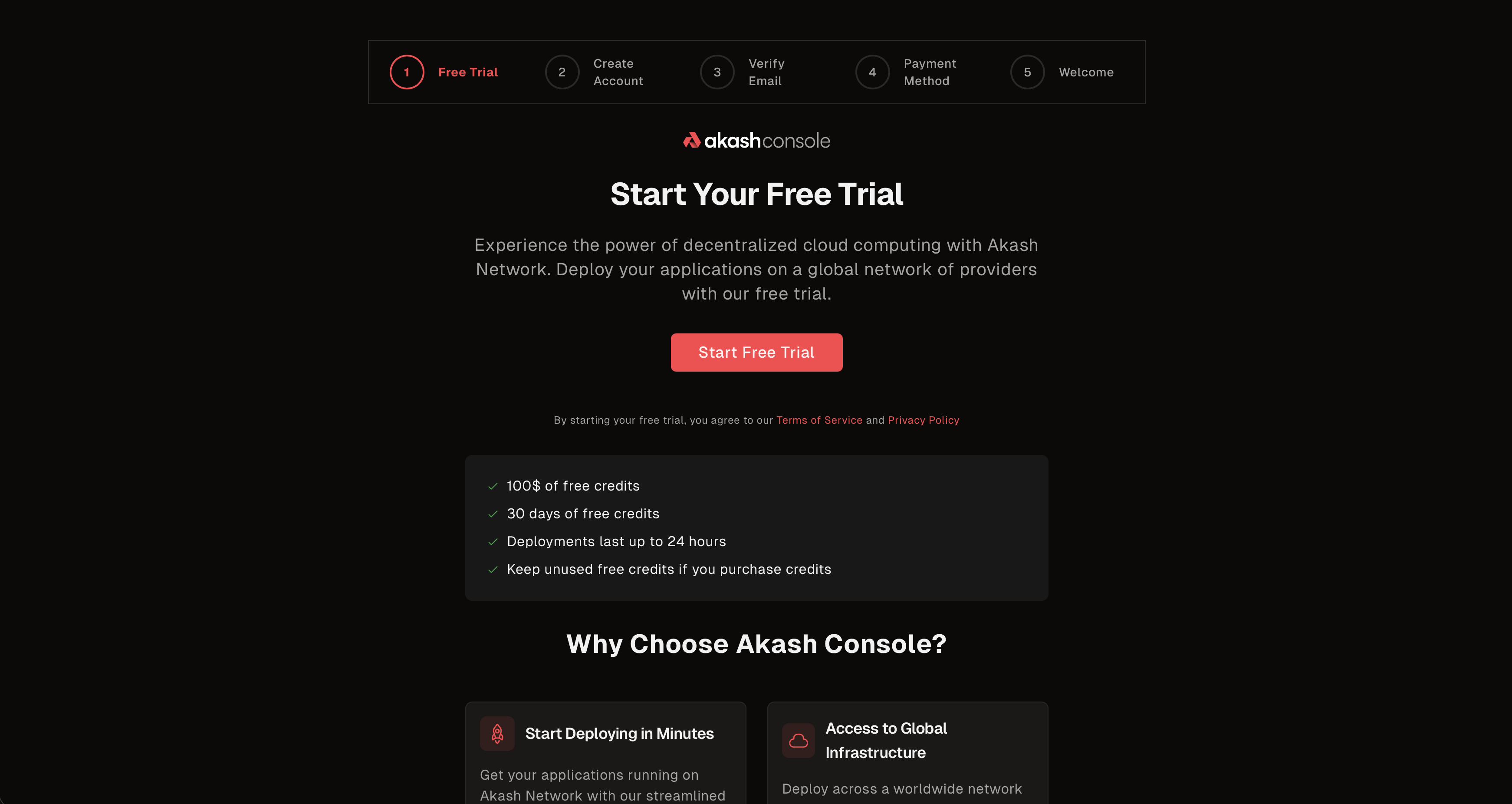 Trial Signup